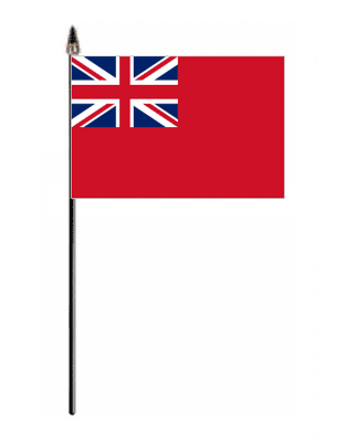 Red Ensign Hand Flag - Small.