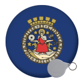 Rest of Europe Keyrings - 58mm
