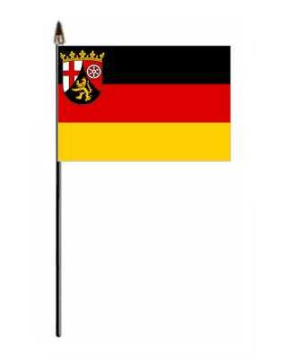 Rhineland-Palatinate Hand Flag - Small.
