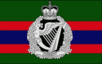 Royal Irish Regiment Large Flag - 5' x 3'