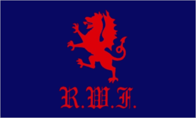 Royal Welsh Fusiliers Large Flag - 5' x 3'.