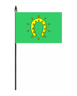 Rutland 1997-2015 Hand Flag - Small.