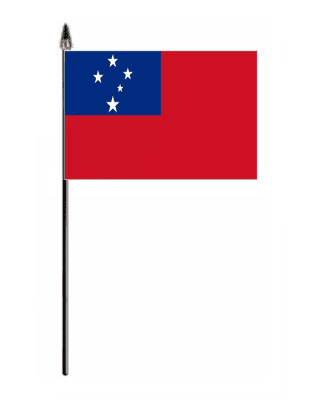 Samoa Country Hand Flag - Small.