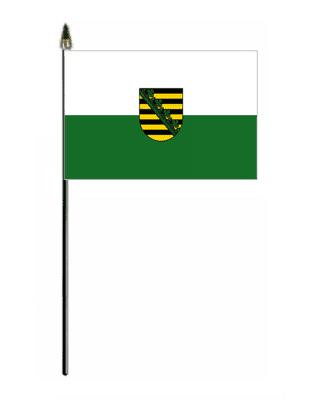 Saxony Hand Flag - Small.