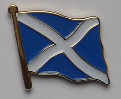 Scotland Country Flag Enamel Pin Badge