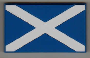 Scotland Country Flag Soft PVC Fridge Magnet.