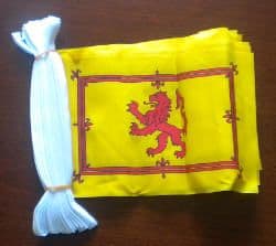 Scotland Lion Bunting, rectangular, 9 metre.