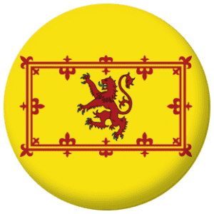 Scotland Lion Country Flag 58mm Mirror