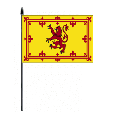 Scotland Lion Country Hand Flag - Medium
