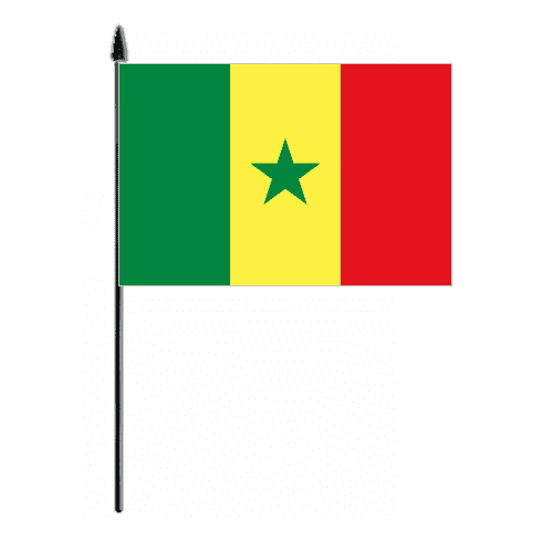 Senegal Country Hand Flag - Medium