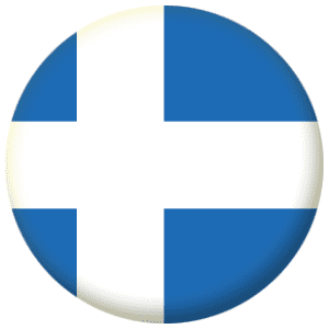 Shetland Islands Flag 25mm Button Badge