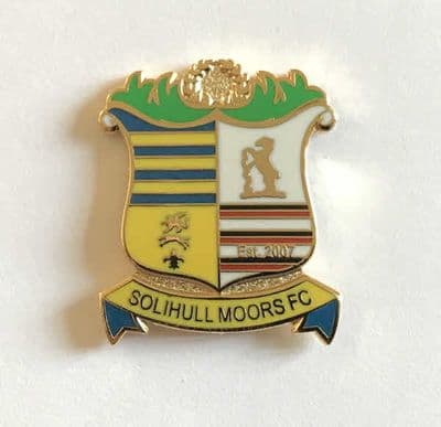 Solihull Moors Football Club Enamel Pin Badge 01