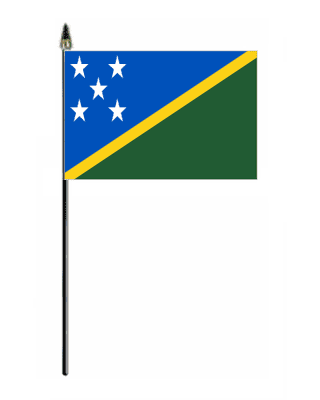 Solomon Islands Country Hand Flag - Small.