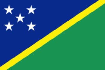 Solomon Islands Large Country Flag - 3' x 2'.