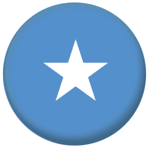 Somalia Country Flag 25mm Fridge Magnet