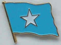 Somalia Country Flag Enamel Pin Badge
