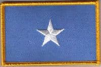 Somalia Embroidered Flag Patch, style 08.