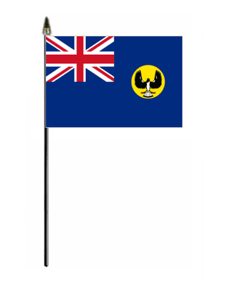 South Australia Hand Flag - Small.