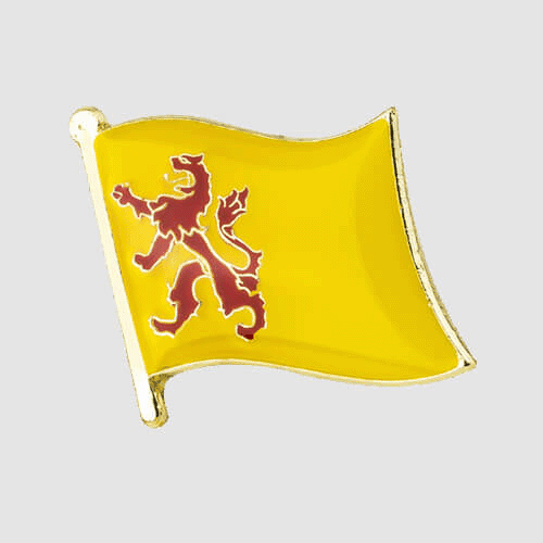 South Holland Netherlands Province Flag Enamel Pin Badge – small
