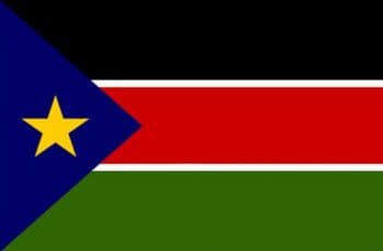 South Sudan Large Country Flag - 5' x 3'.
