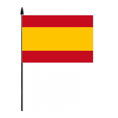 Spain Federal Country Hand Flag - Medium.