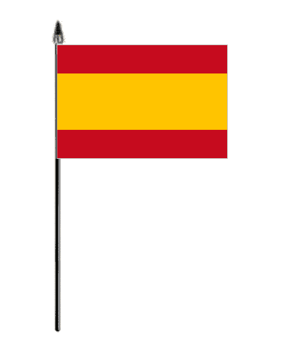 Spain Federal Country Hand Flag - Small.