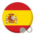 Spain Keyrings - 25mm