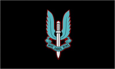 Special Air Service Large Flag - 3' x 2'