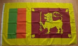 Sri Lanka Large Country Flag - 5' x 3'.
