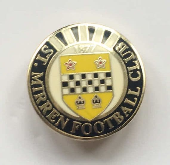 St Mirren Football Club Enamel Pin Badge 001