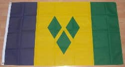 St. Vincent Large Country Flag - 5' x 3'.