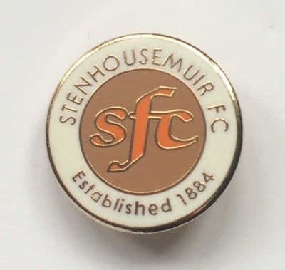 Stenhousemuir Football Club Enamel Pin Badge 002