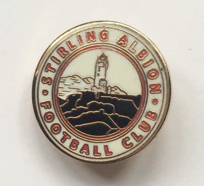 Stirling Albion Football Club Enamel Pin Badge 001