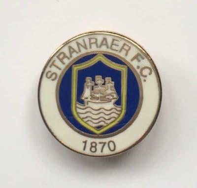 Stranraer Football Club Enamel Pin Badge 001