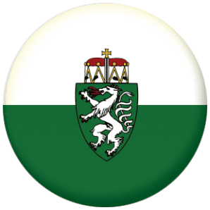 Styria Flag 58mm Button Badge
