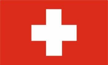 Switzerland Boat / Courtesy Country Flag.
