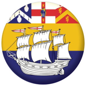 Sydney Flag 58mm Mirror Keyring