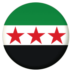 Syria 1932-1958 Country Flag 25mm Fridge Magnet