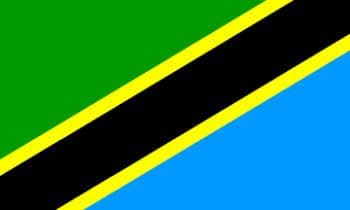 Tanzania Large Country Flag - 3' x 2'.