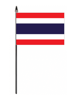 Thailand Country Hand Flag - Small.