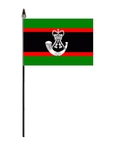 The Rifles Hand Flag - Small.