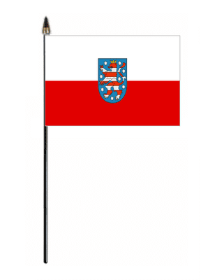 Thuringia Hand Flag - Small.
