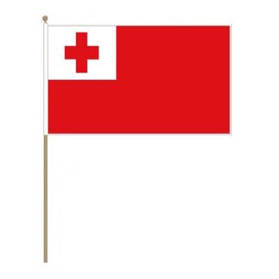 Tonga Country Hand Flag - Large