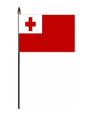 Tonga Country Hand Flag - Small.