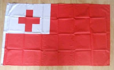 Tonga Large Country Flag - 3' x 2'.