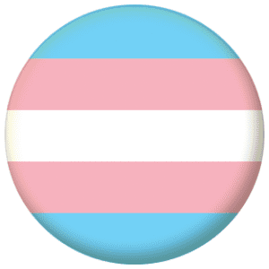 Transgender Pride (pink/blue) Flag 58mm Mirror