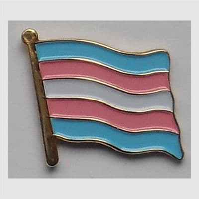 Transgender Pride (pink/blue) Flag Enamel Pin Badge