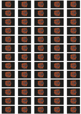 Trick or Treat Stickers - 65 per sheet