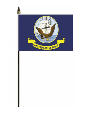 U.S. Navy Hand Flag - Small.