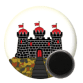 UK Town/City Fridge Magnets - 25mm